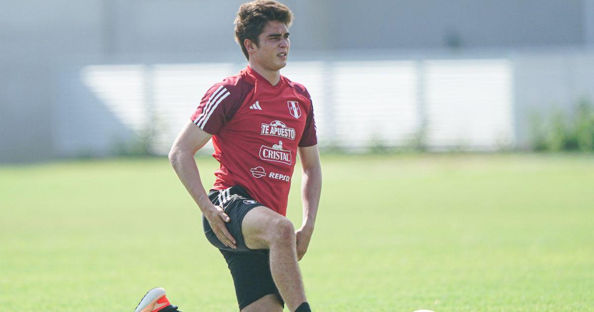 Perú Sub-23 realizó su primer entrenamiento en Venezuela
