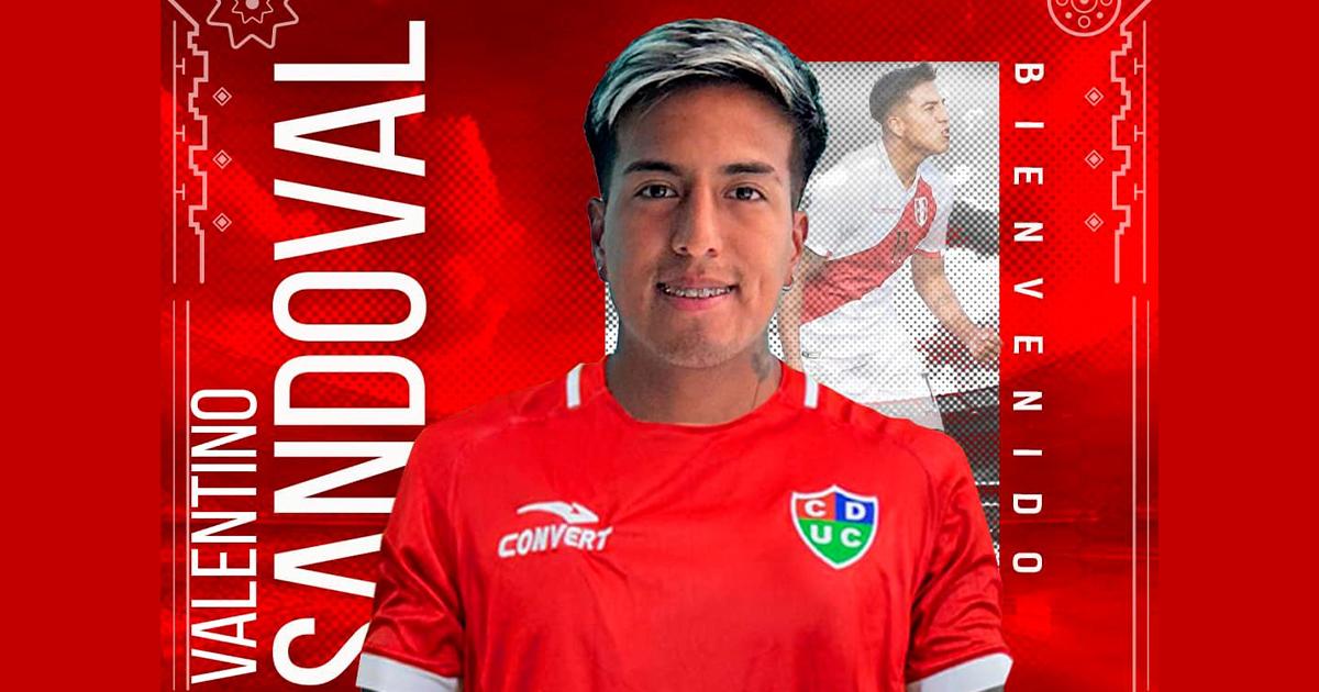 Unión Comercio anunció la llegada de Valentino Sandoval