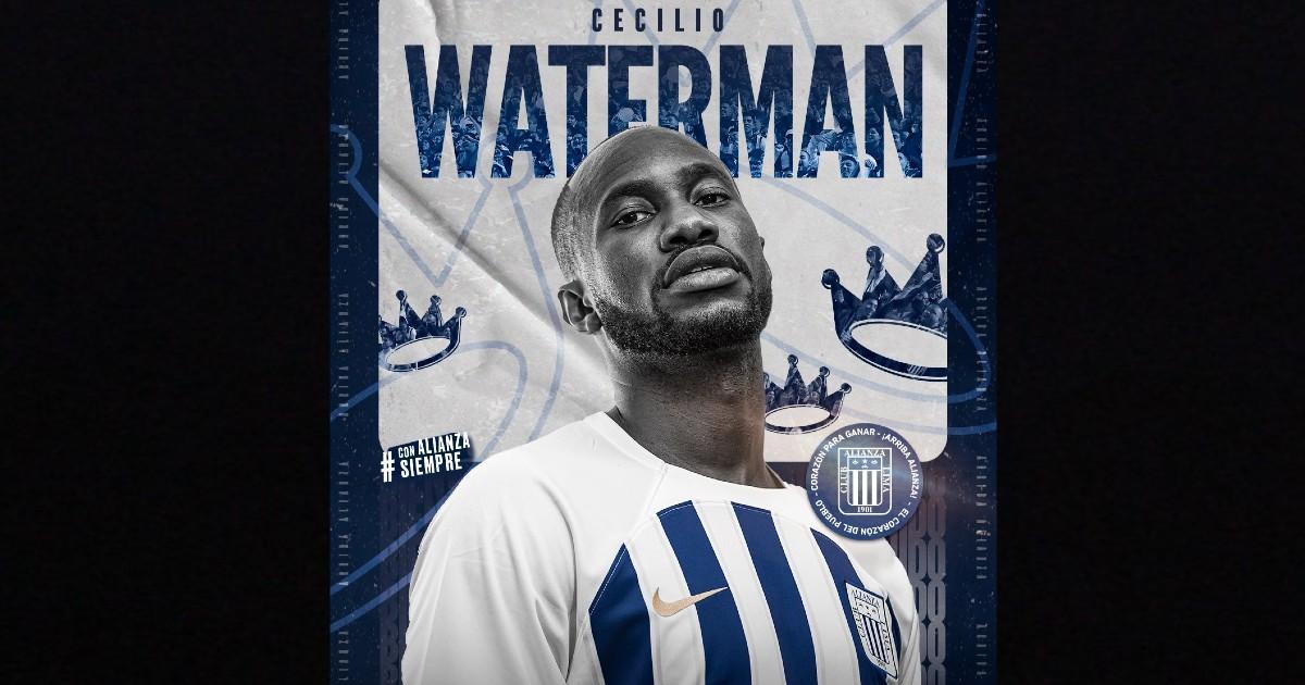 Alianza Lima hizo oficial la contratación del panameño Cecilio Waterman