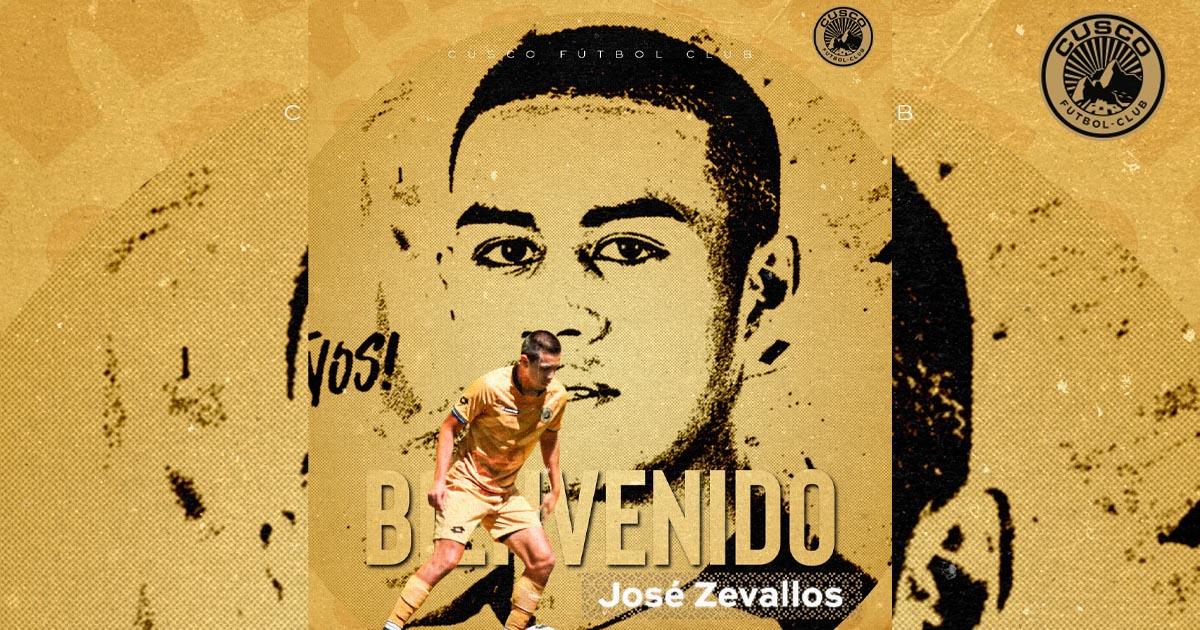 José Zevallos es nuevo jugador de Cusco FC