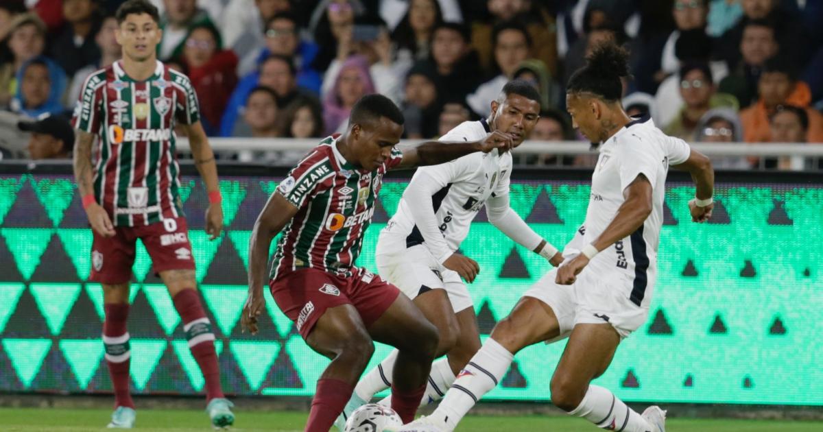 (VIDEO) ¡Agónico! LDU venció 1-0 a Fluminense en la ida de la Recopa Sudamericana 