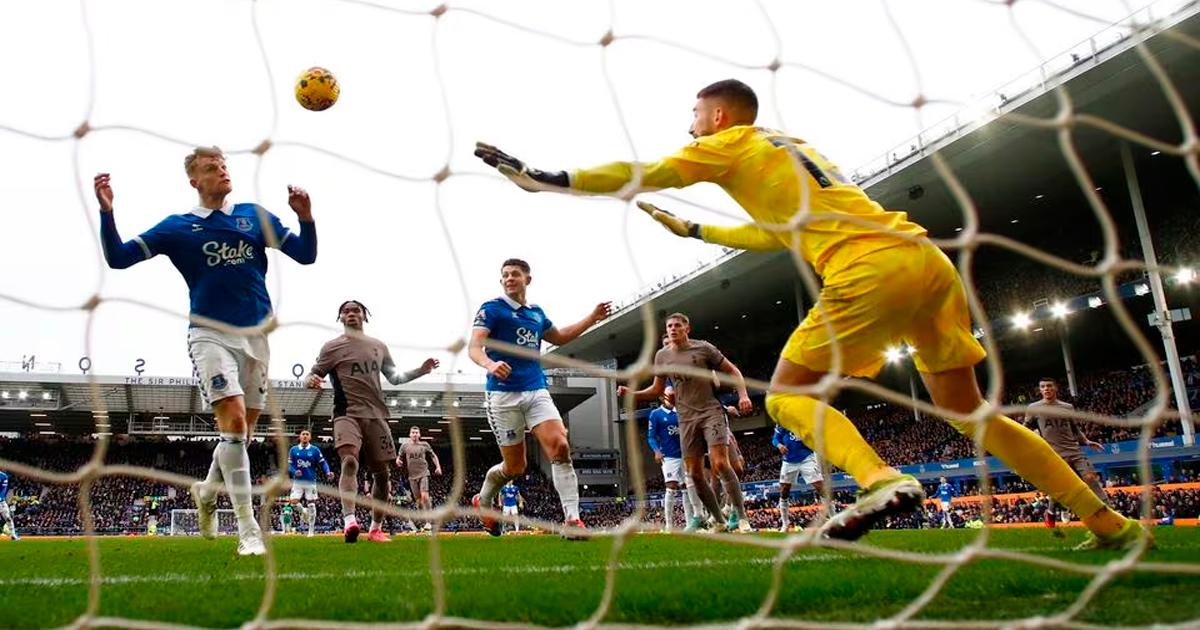 ¡Agónico! Everton empató 2-2 sobre la hora ante Tottenham por Premier League