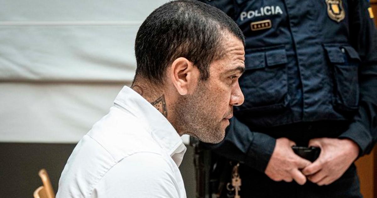 Dani Alves, condenado a cuatro años por agresión sexual