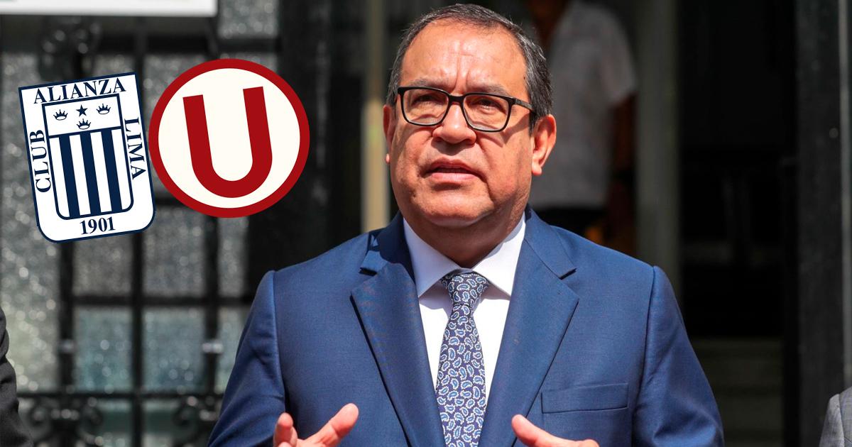 Presidente del Consejo de Ministros dio a conocer sanción para Alianza Lima y U