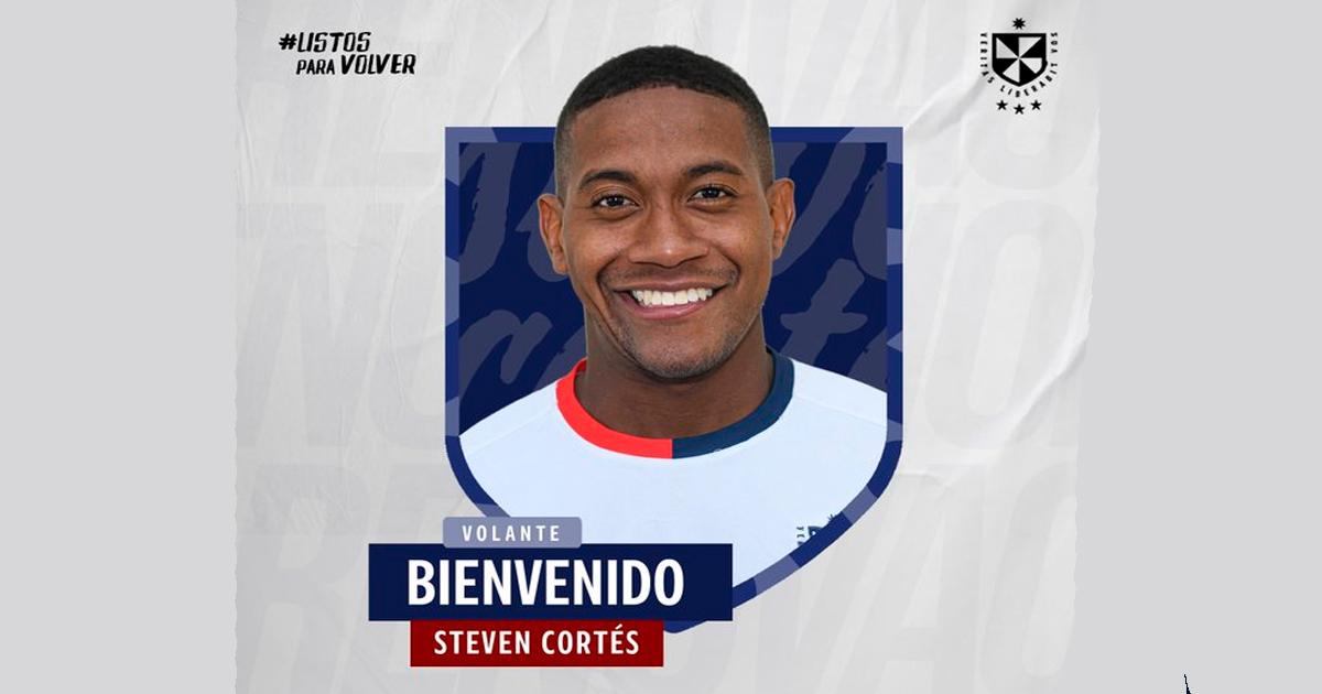 San Martín anunció llegada de colombiano Steven Cortés