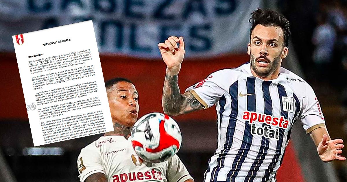 Tome nota: Conoce las modificaciones de FPF para Liga1 y Liga2