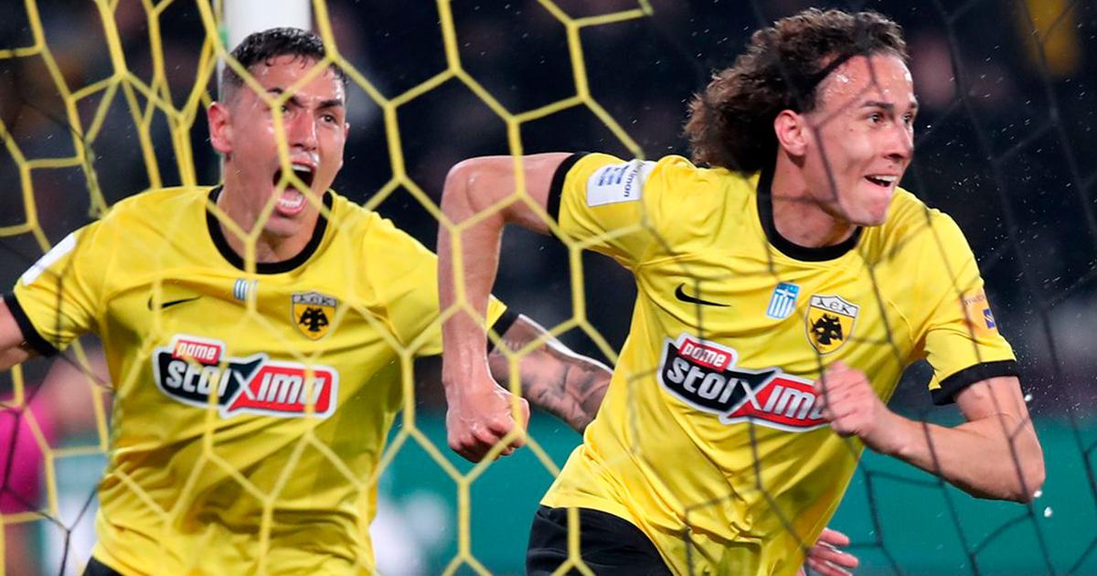 Sin Callens, AEK goleó a Giannina y sigue en la cima de la liga Grecia