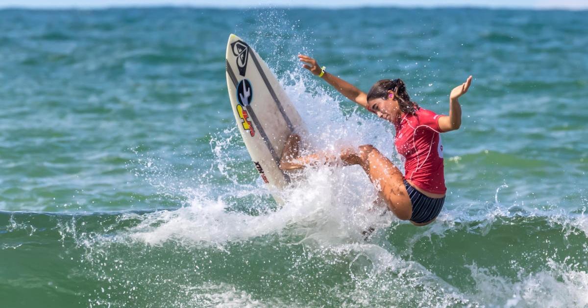 Orgullo nacional: Surfista Sol Aguirre clasificó a París 2024