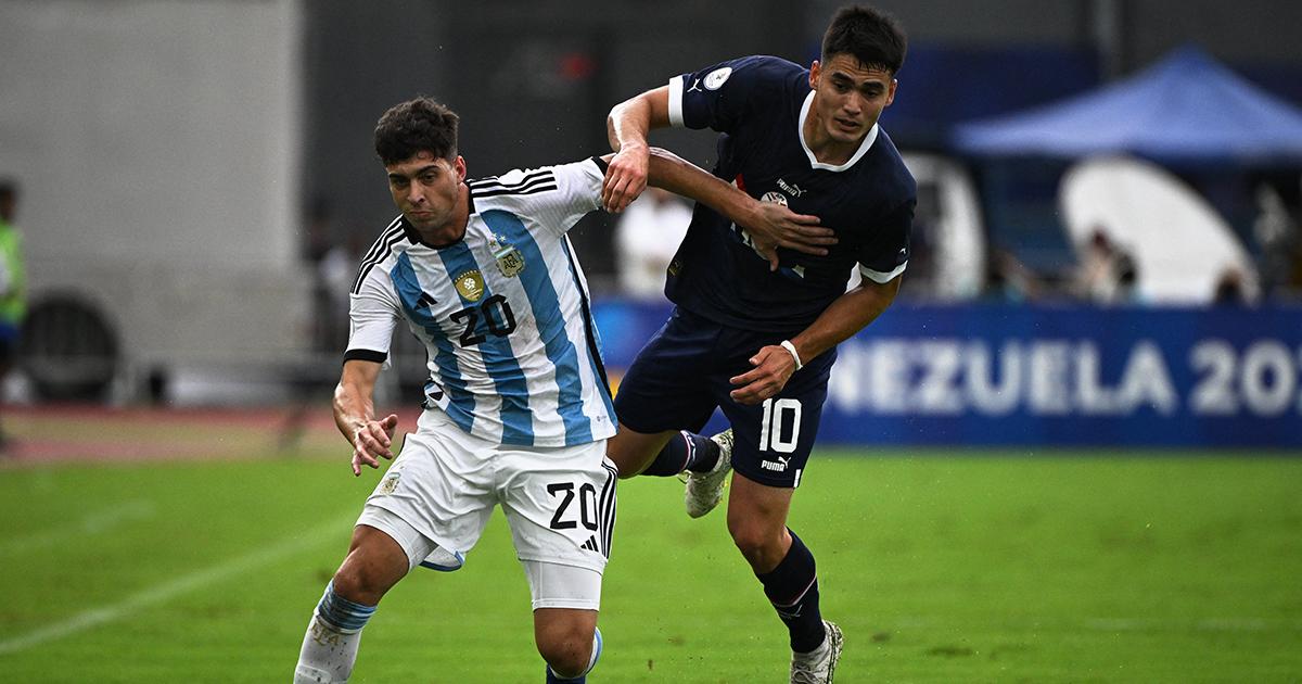 Argentina empató en lo último ante Paraguay en el Preolímpico