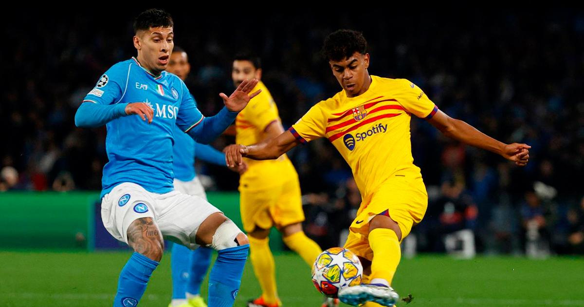 🔴#ENVIVO | Napoli y Barcelona igualan en el Diego Armando Maradona