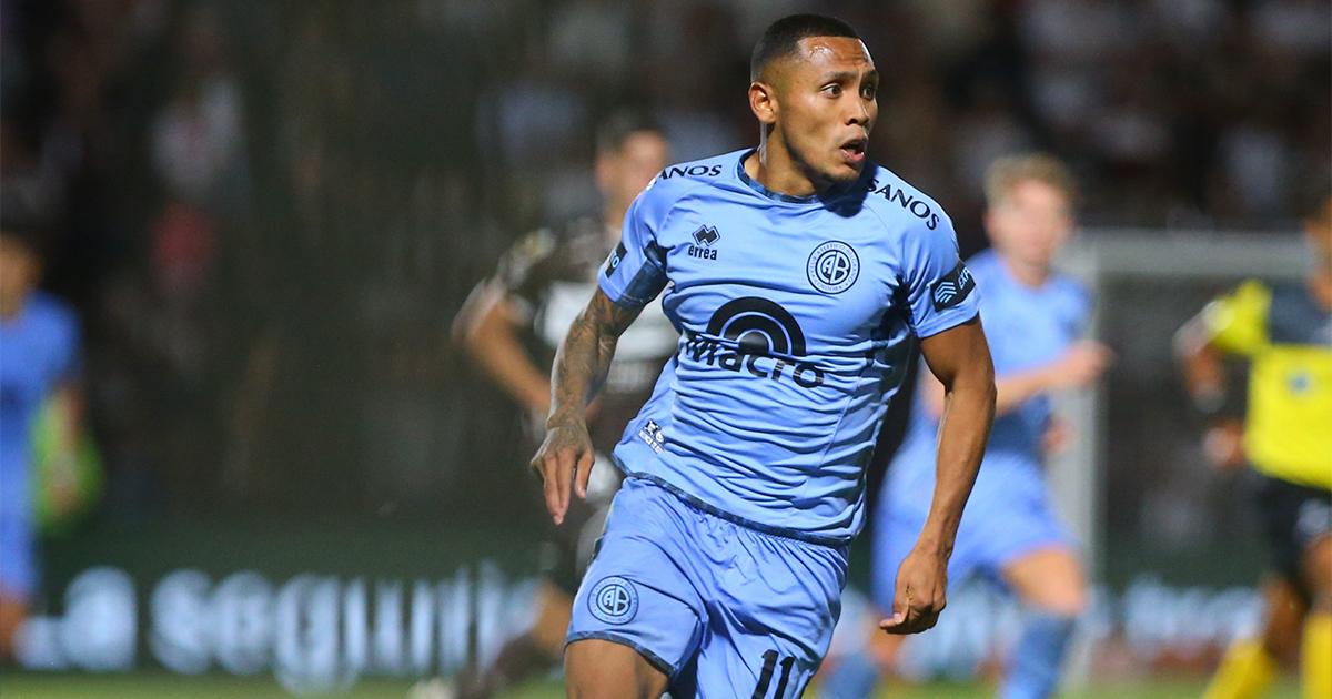 Reyna fue titular en el empate de Belgrano frente a Platense