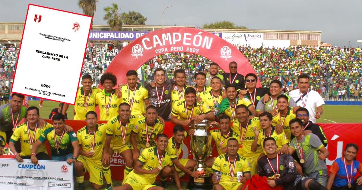 FPF oficializó reglamento de la Copa Perú 2024