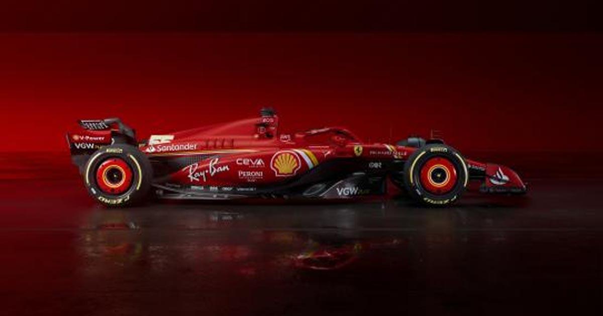 (VIDEO | FOTOS) Se presentó el Ferrari SF-24 para esta temporada