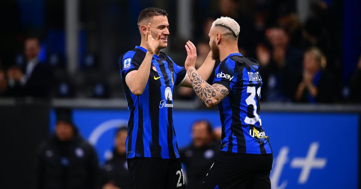 Inter goleó al Atalanta y se dispara en la Serie A