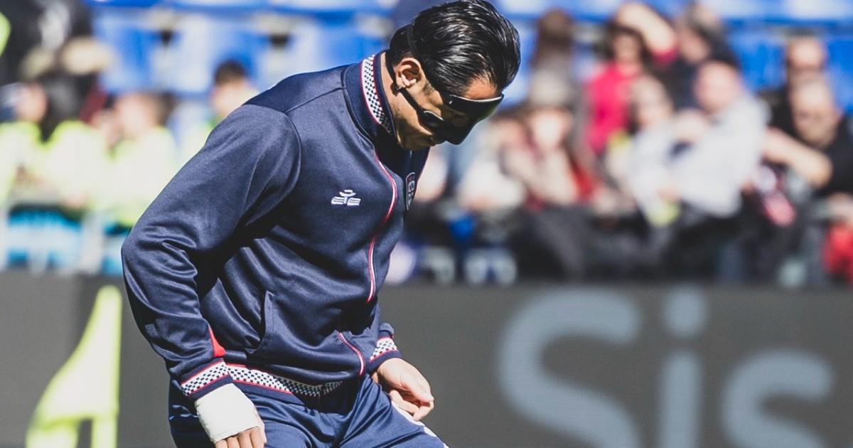 Cagliari, con Lapadula de titular, empató ante Napoli