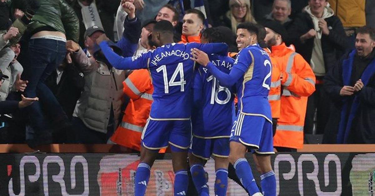 Leicester superó al Bournemouth en tiempo extra