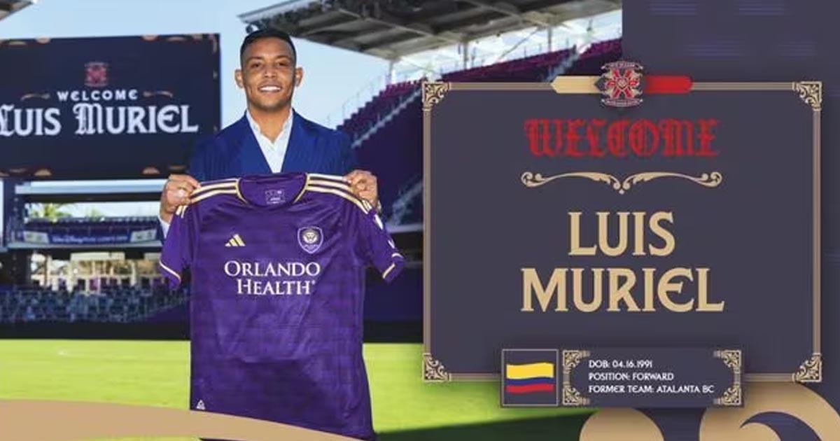Muriel fue presentado en Orlando City