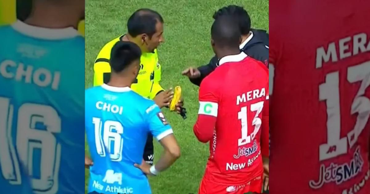 Hinchas de ADT arrojaron un plátano al campo del Unión de Tarma 