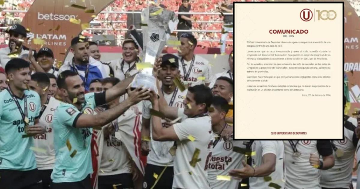Universitario difundió comunicado tras lo sucedido en emisión de documental 'Iluminados' 