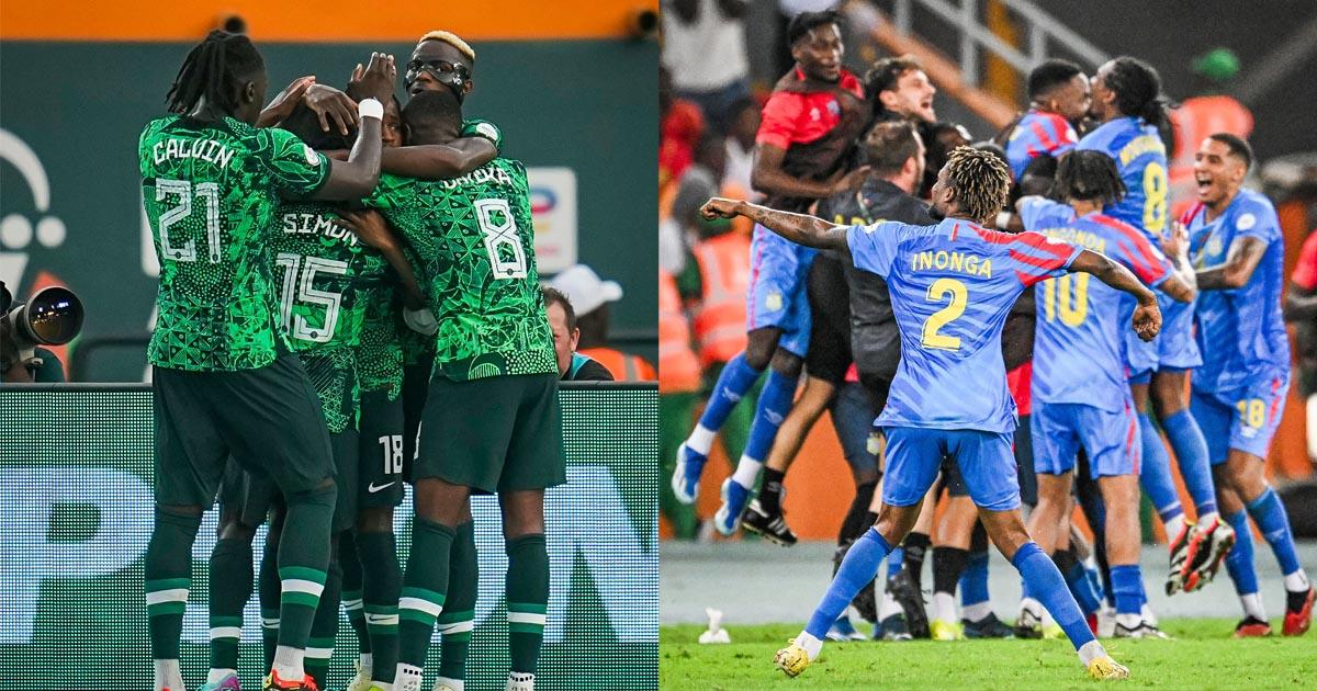 Nigeria y RD Congo están en 'semis' de la Copa Africana de Naciones