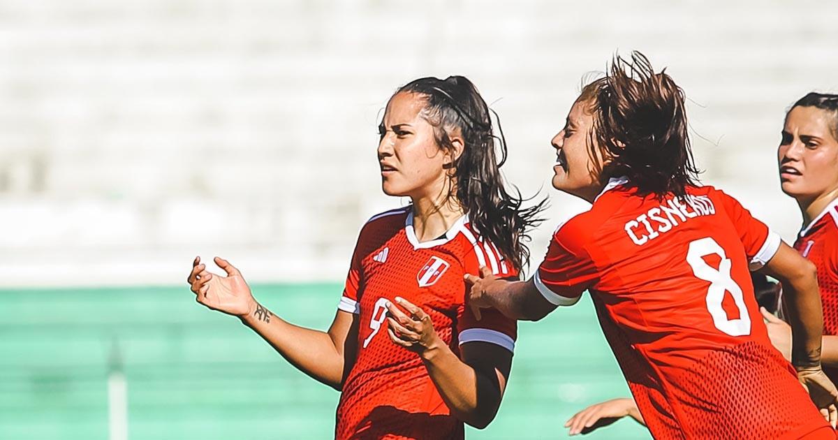 Selección Femenina de Perú venció 3-2 a Bolivia en amistoso