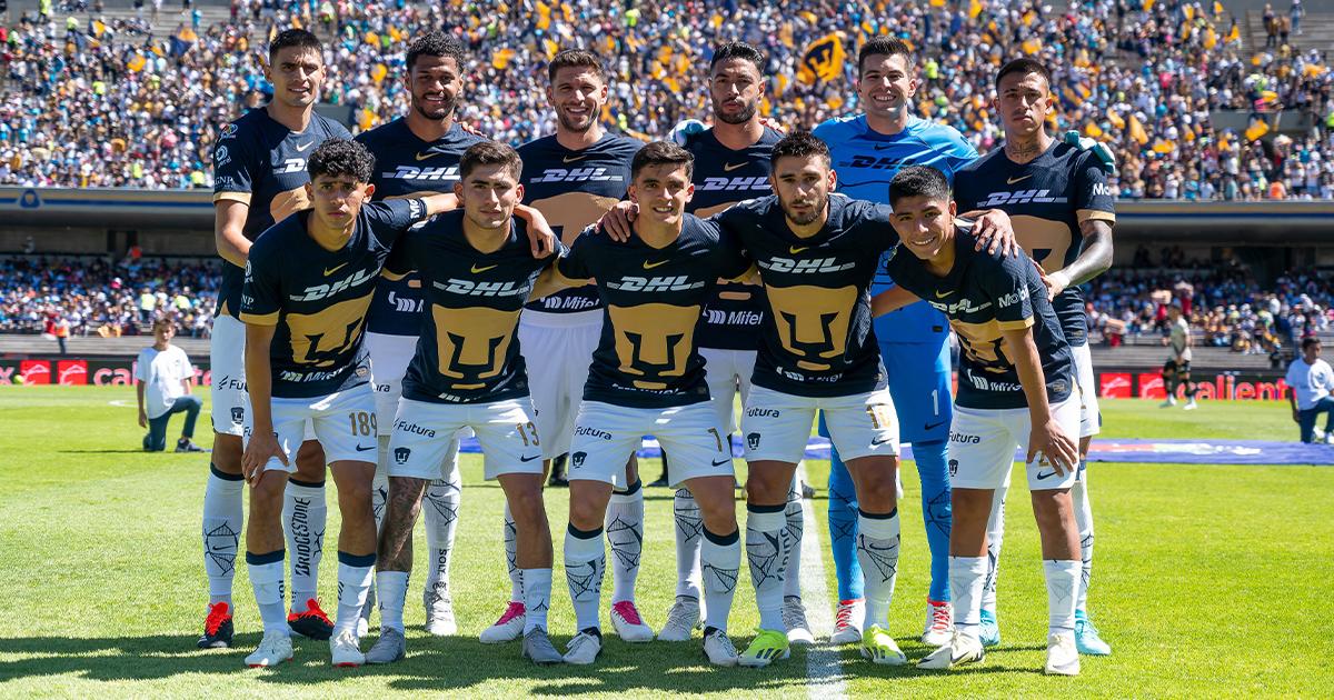 Quispe jugó todo el partido en la goleada de Pumas frente a Puebla de Ormeño