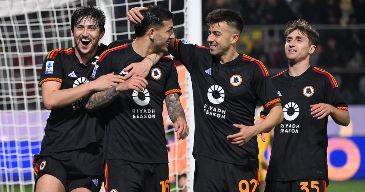 (VIDEO) Roma goleó a Frosinone y sigue cerca de puestos internacionales