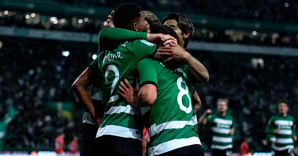 Sporting Lisboa sacó ventaja frente a Benfica en la semifinal de la Copa de Portugal