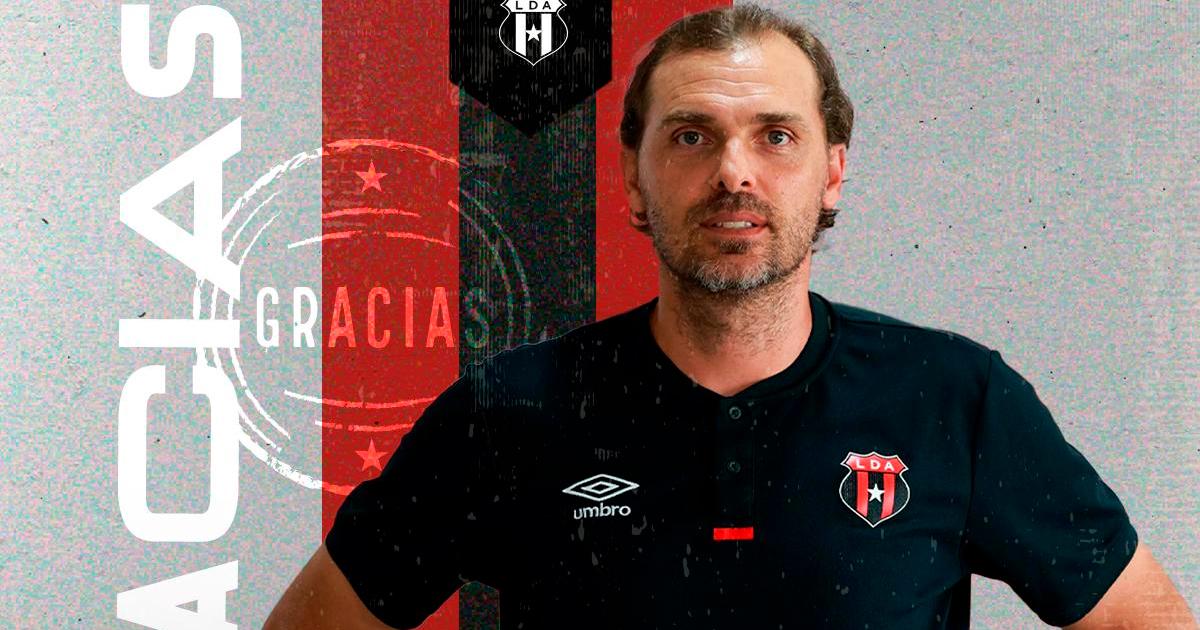 Duarte se quedó sin DT en Alajuelense
