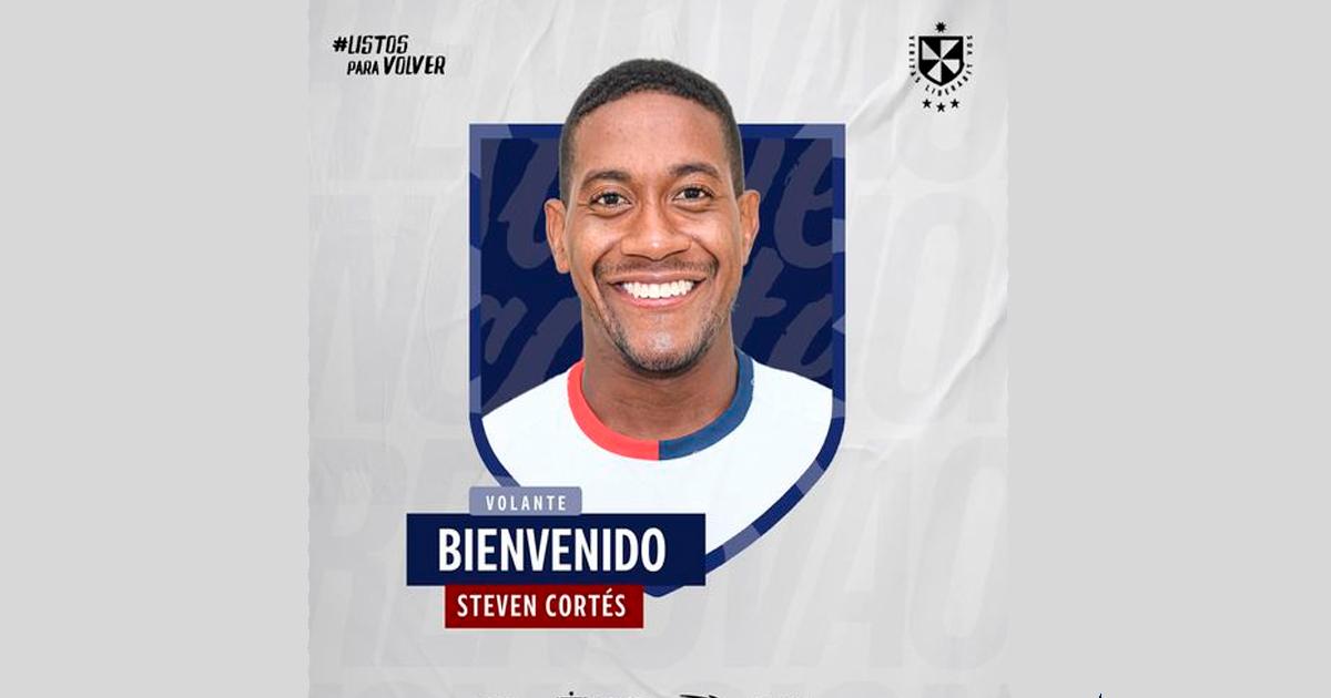 Colombiano Cortés fue anunciado como nuevo refuerzo de la U. San Martín