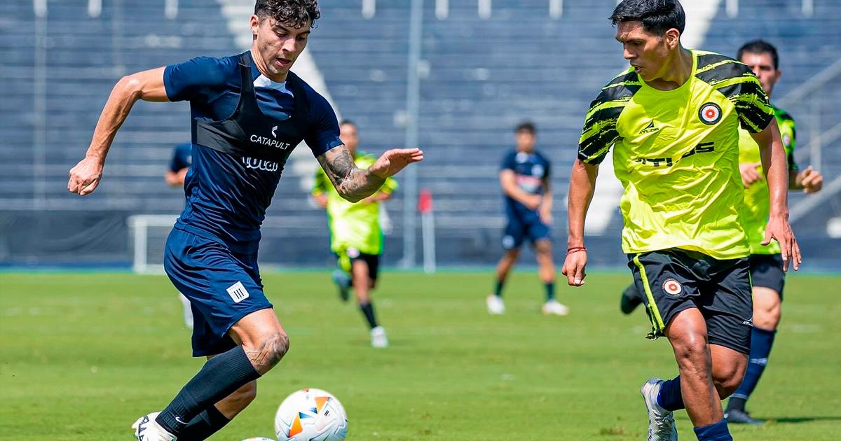¡Pensando en la Copa! Alianza Lima venció a Coopsol en amistoso jugado en Matute