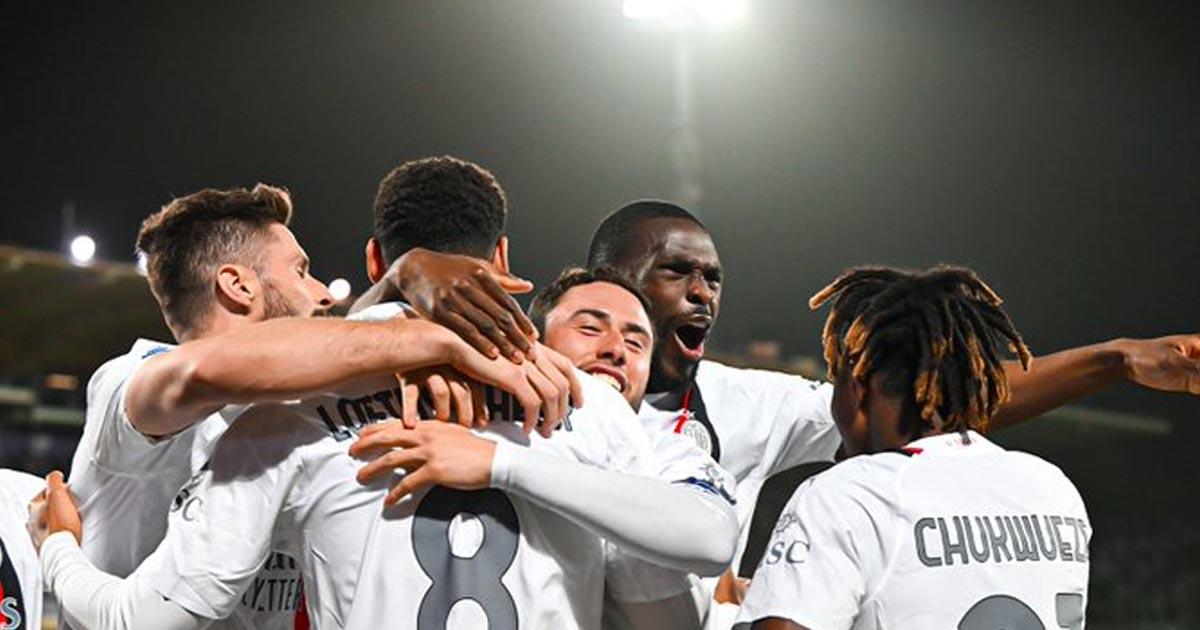 AC Milan venció a Fiorentina y sigue segundo
