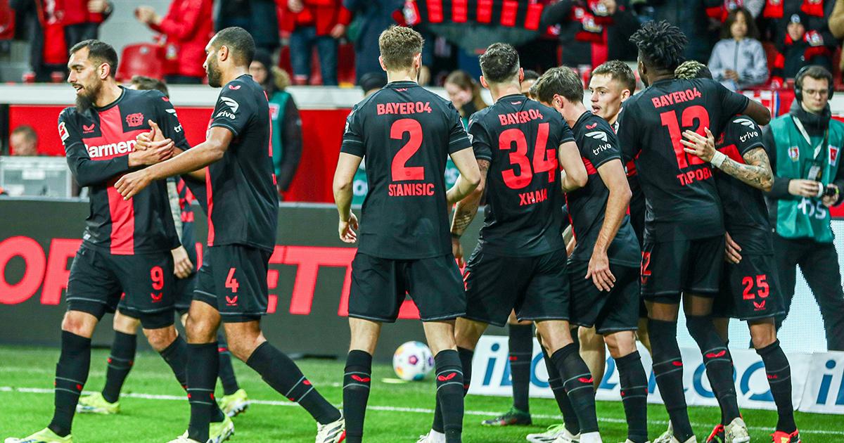 Sigue imbatible: Bayer Leverkusen venció a Wolfsburgo y marcha firme hacia el título