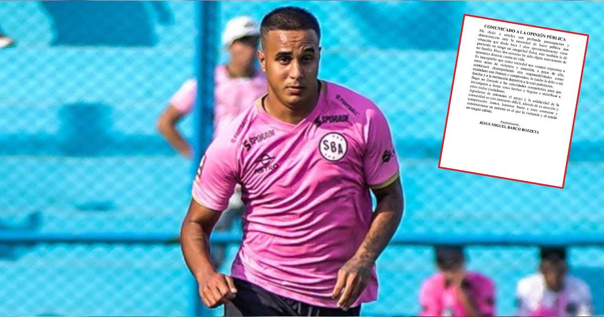 Jesus Barco denunció amenazas contra su vida