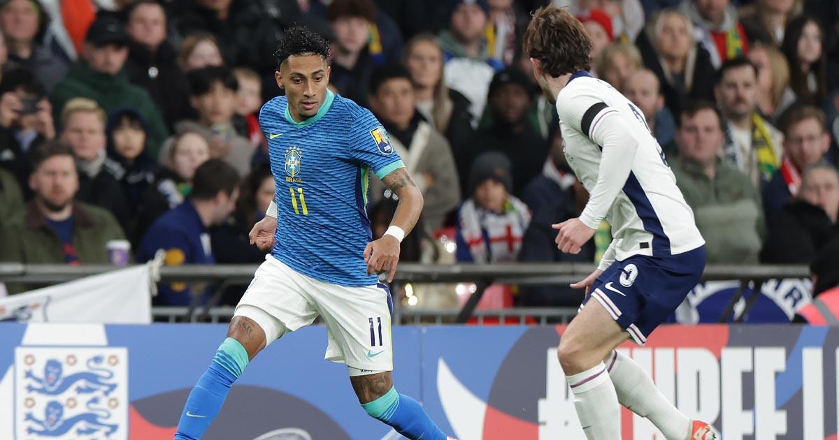 (VIDEO | FOTOS) Brasil venció 1-0 a Inglaterra en Wembley
