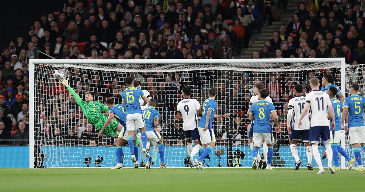 (VIDEO | FOTOS) Brasil venció 1-0 a Inglaterra en Wembley