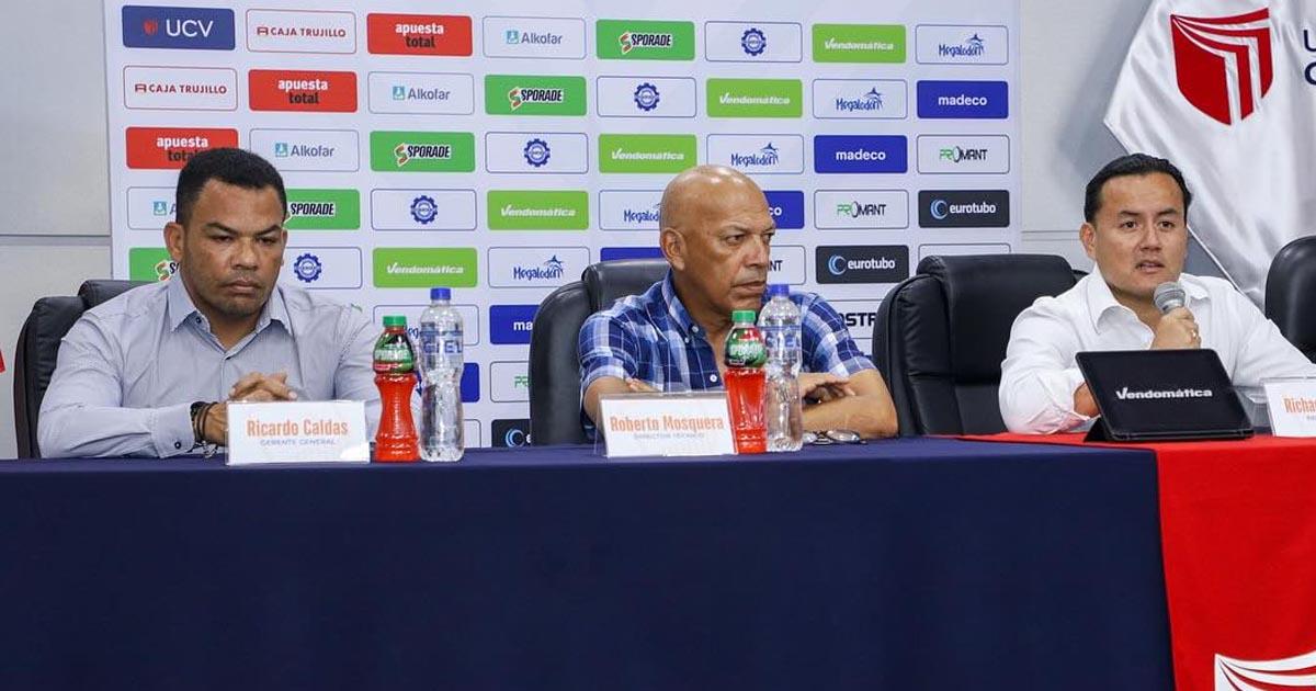 Caldas: "Esperamos más criterio al elegir a los árbitros, no solo para Vallejo sino para todos los equipos"