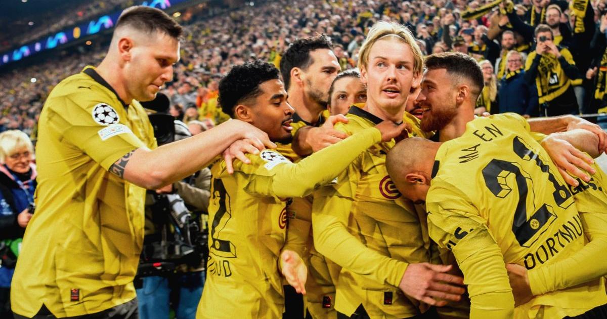 Borussia Dortmund venció al PSV y clasificó a cuartos de final de la Champions