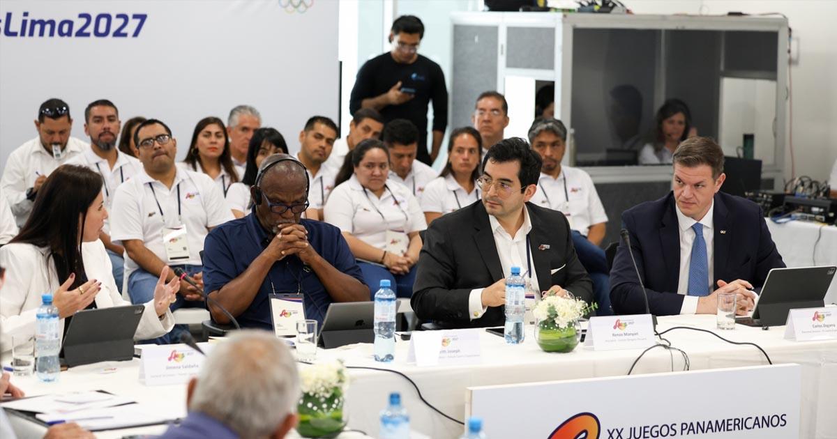 Comitiva de Panam Sports visitó el Perú