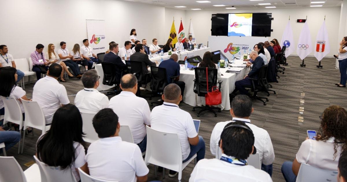 Comitiva de Panam Sports visitó el Perú