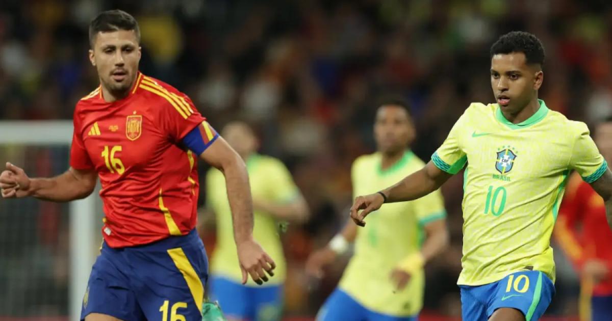 ¡Partidazo! España igualó a tres con Brasil en encuentro amistoso 