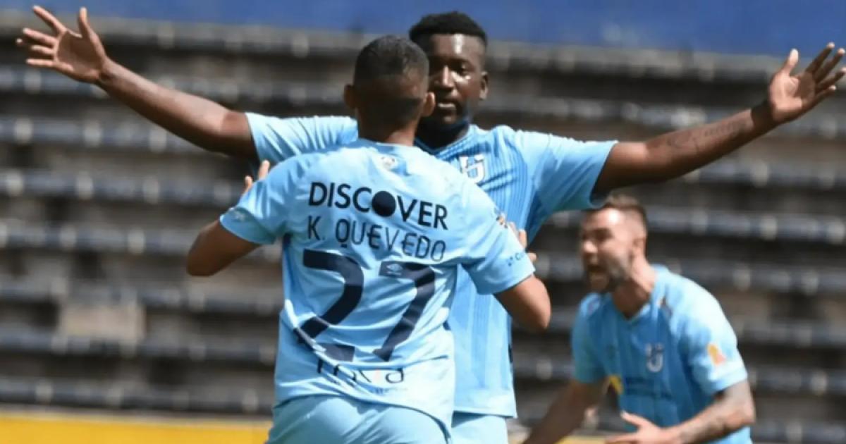 Kevin Quevedo marcó en el empate de la U. Católica con Cuenca