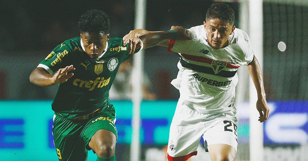 Sao Paulo igualó ante Palmeiras por el Campeonato Paulista