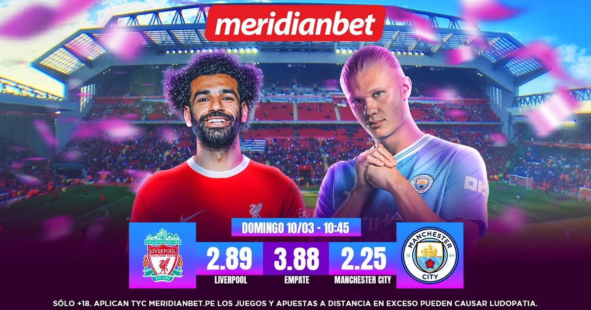 Liverpool vs Manchester City: Posibles alineaciones y probabilidades en este encuentro