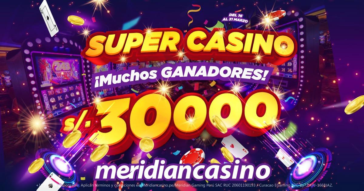 Meridian Casino te hará ganar con el Súper Casino