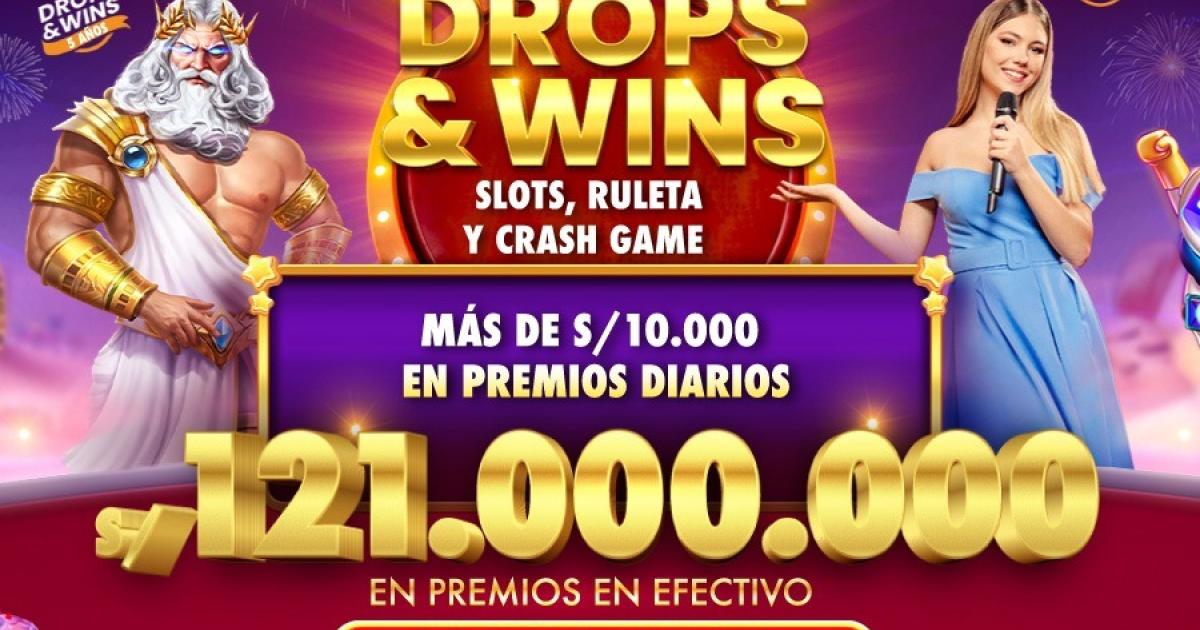 Meridian Casino te hará ganar con los Drops & Wins