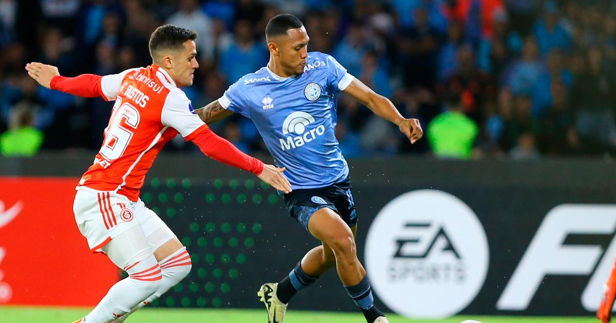 Belgrano, con Reyna, empató ante Inter de Porto Alegre