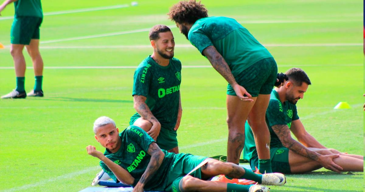 (FOTOS) Fluminense entrenó en La Videna y quedó listo para enfrentar a Alianza 