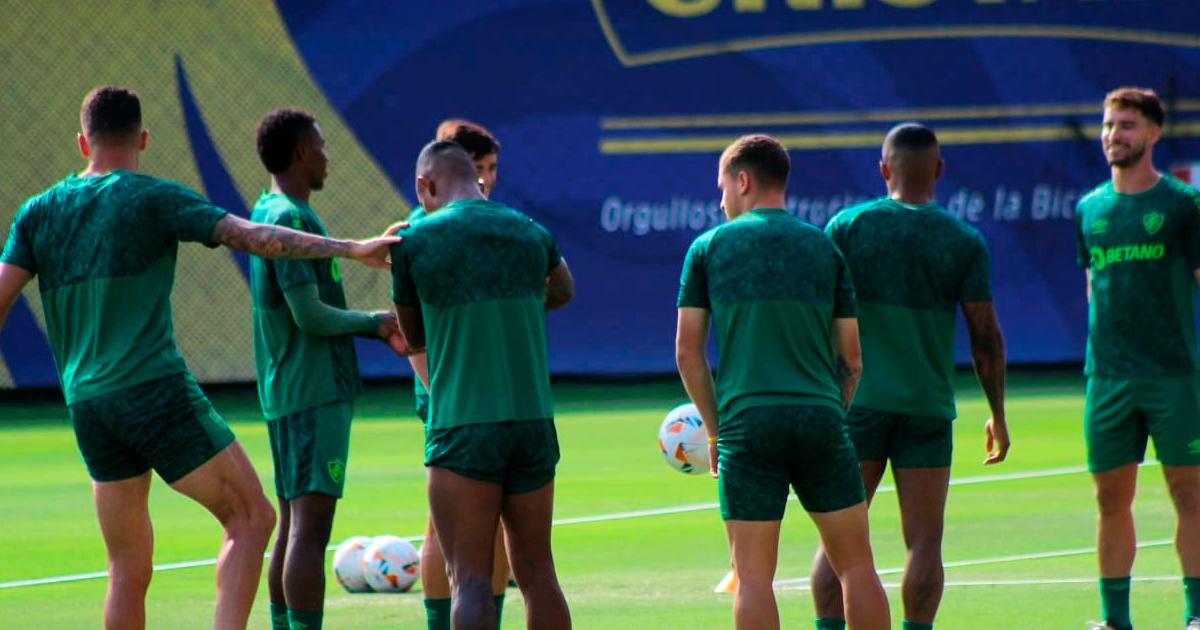 (FOTOS) Fluminense entrenó en La Videna y quedó listo para enfrentar a Alianza 