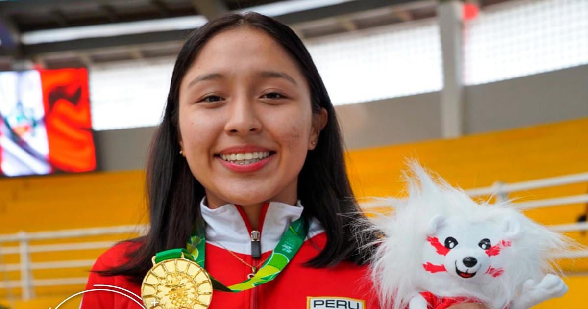 Angieli Tupiño se colgó la medalla de oro en karate en Sucre 2024